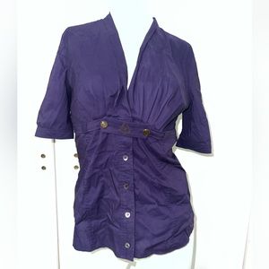Purple Gucci Blouse